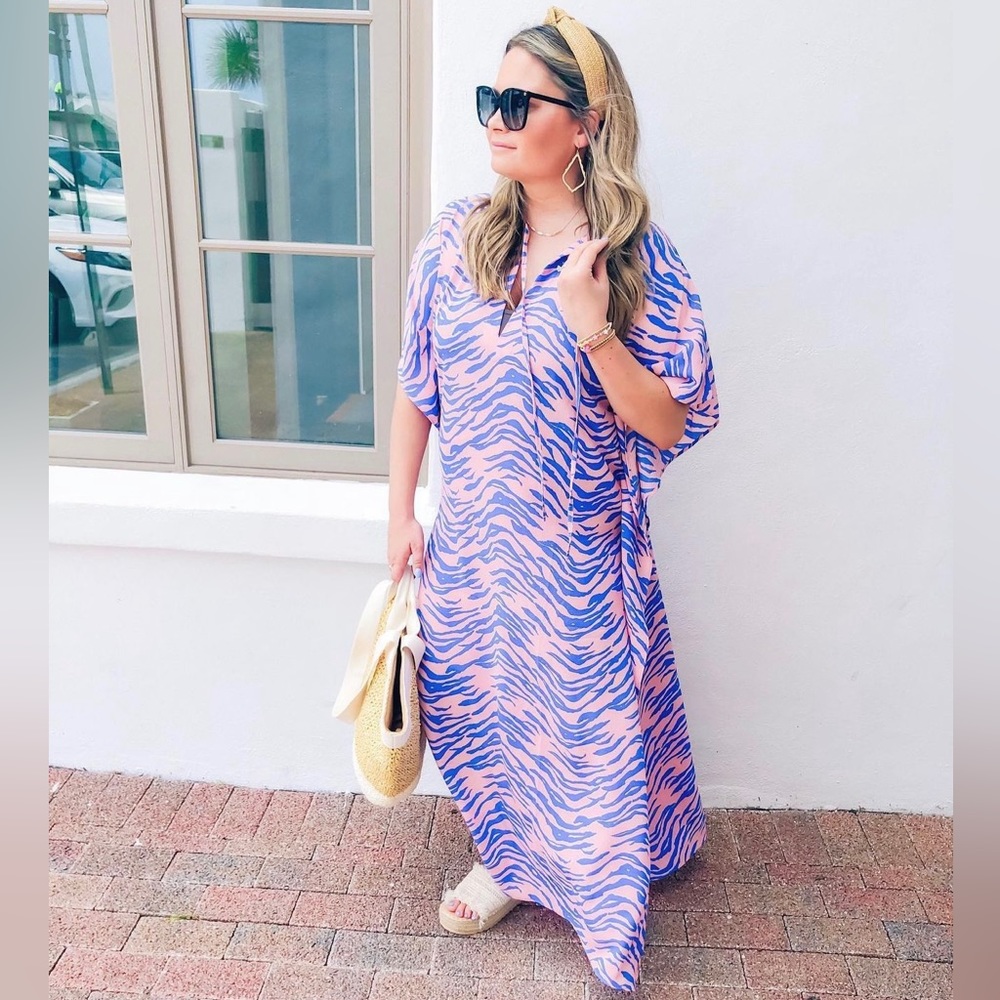 NWT BuddyLove Tiger Print Caftan